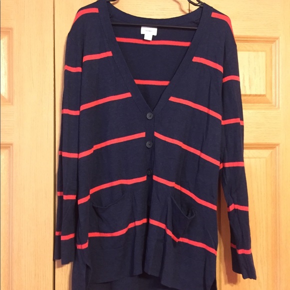 Old Navy Sweaters - Old Navy Red and Blue Sweater
